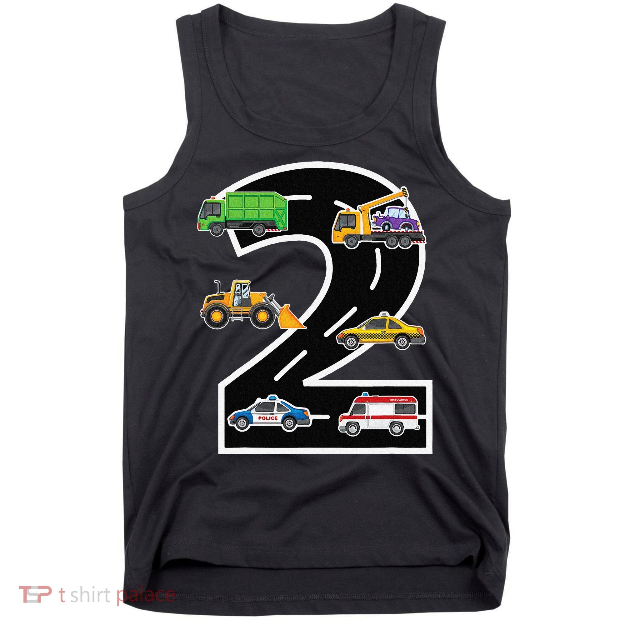 Two 2yr 2nd Birthday 2 Years Old 2nd Birthday Decoration Tank Top