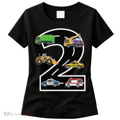 Two 2yr 2nd Birthday 2 Years Old 2nd Birthday Decoration Women's T-Shirt