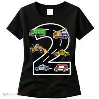 Two 2yr 2nd Birthday 2 Years Old 2nd Birthday Decoration Women's T-Shirt thumb 0