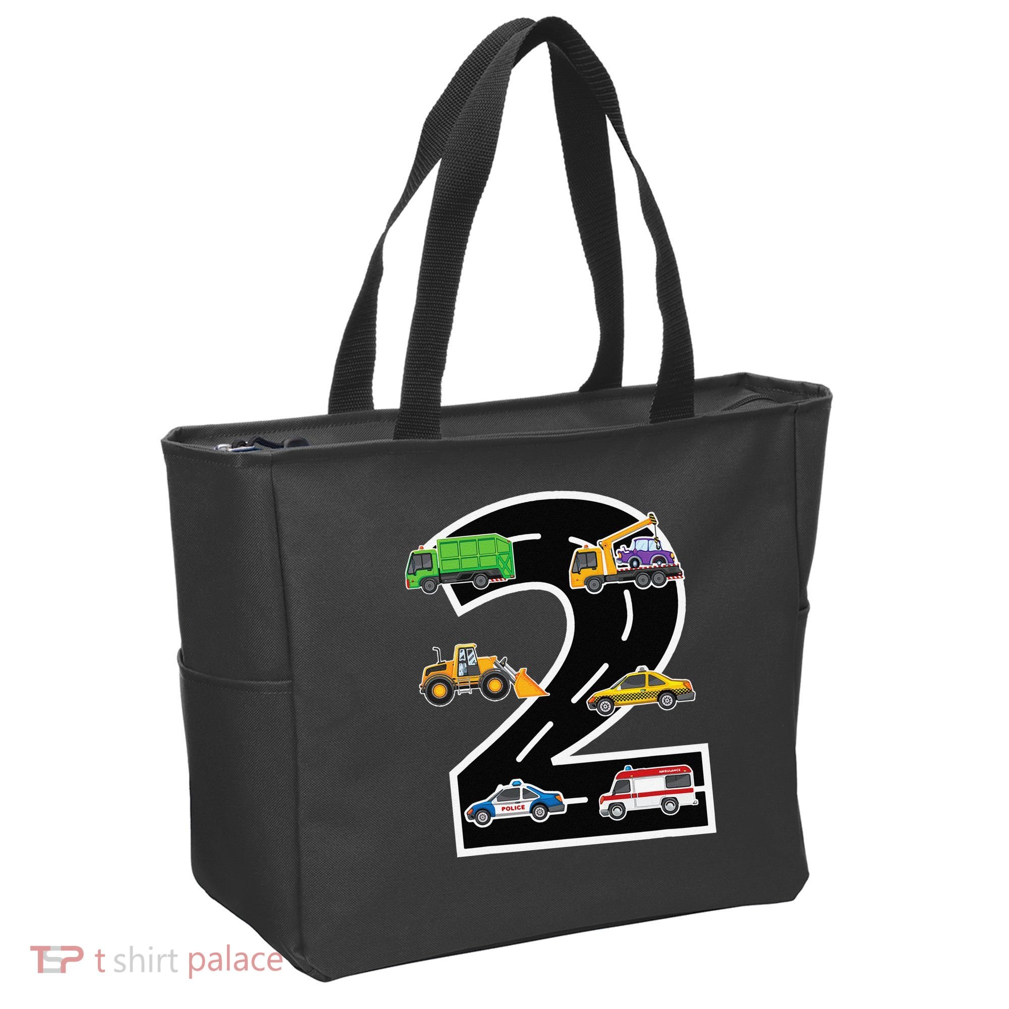 Two 2yr 2nd Birthday 2 Years Old 2nd Birthday Decoration Tote Bag