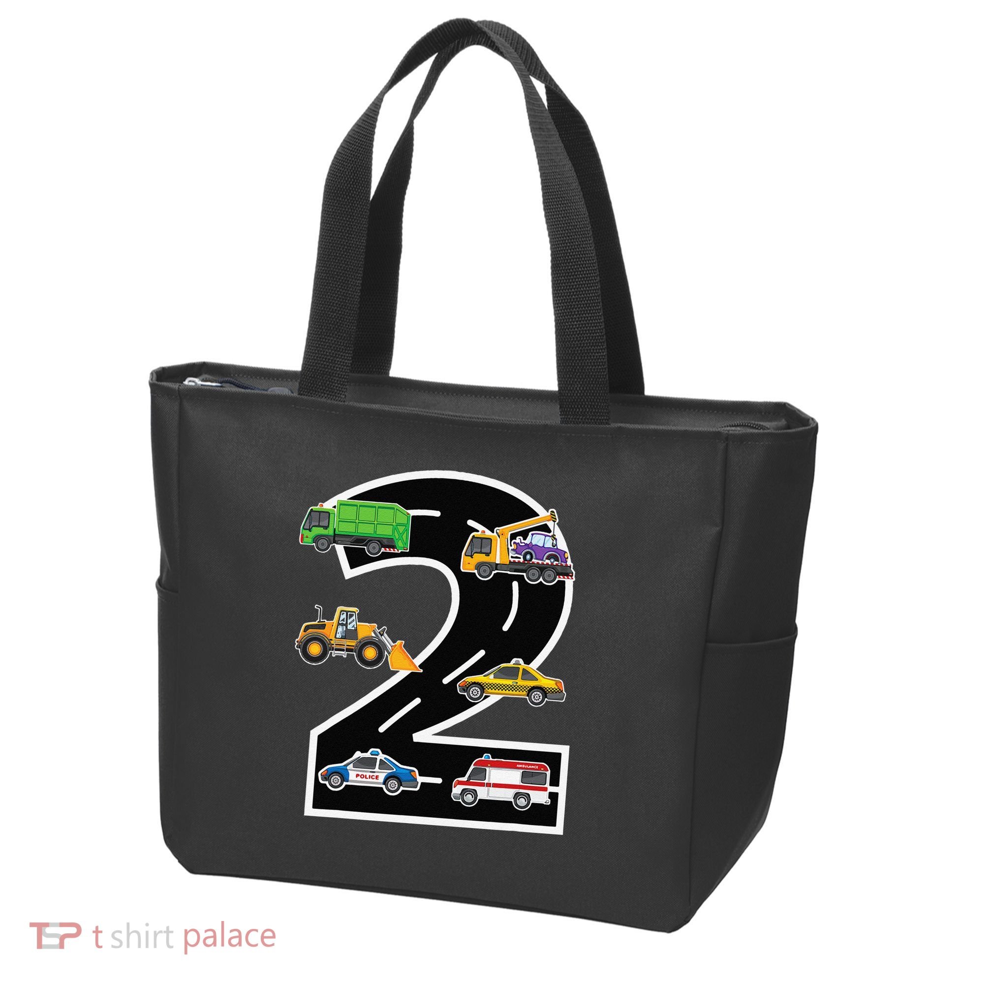 Two 2yr 2nd Birthday 2 Years Old 2nd Birthday Decoration Tote Bag