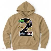 Two 2yr 2nd Birthday 2 Years Old 2nd Birthday Decoration Hoodie thumb 0
