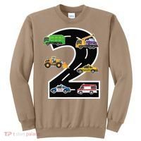 Two 2yr 2nd Birthday 2 Years Old 2nd Birthday Decoration Sweatshirt thumb 0