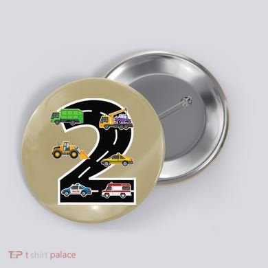 Two 2yr 2nd Birthday 2 Years Old 2nd Birthday Decoration Button