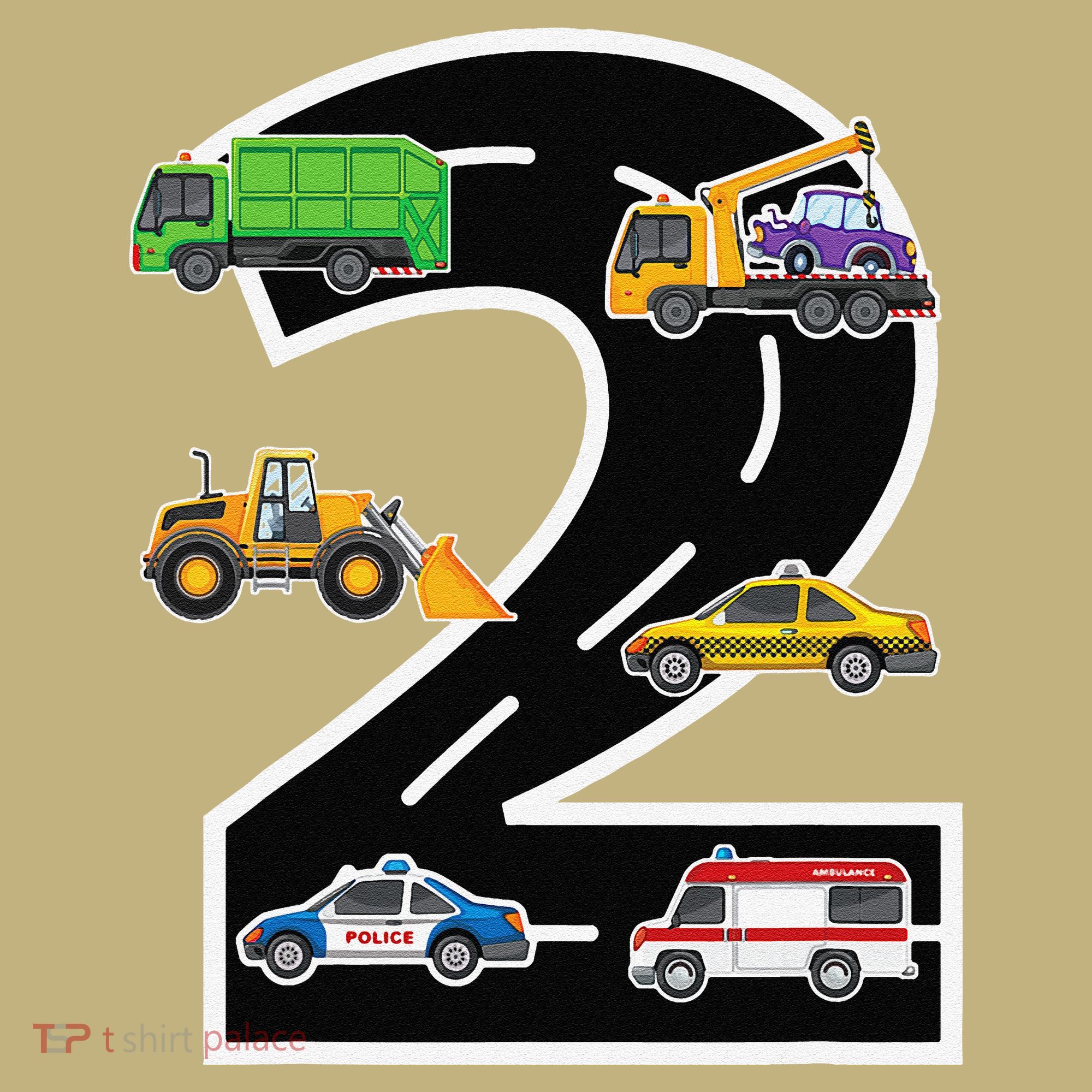 Two 2yr 2nd Birthday 2 Years Old 2nd Birthday Decoration Mousepad