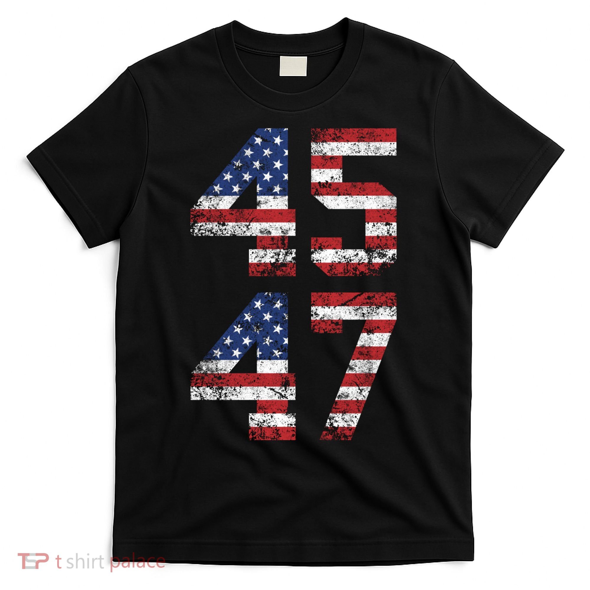 Trump 2024 45 47 Vintage Usa 45 47 Trump 2024 T-Shirt