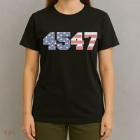 Trump 2024 45 47 American Flag 4547 Trump 2024 T-Shirt thumb 4
