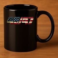 Trump 2024 45 47 American Flag 11oz C Handle Ceramic Mug thumb 3
