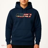Trump 2024 45 47 American Flag Hoodie thumb 2