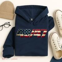 Trump 2024 45 47 American Flag Hoodie thumb 4