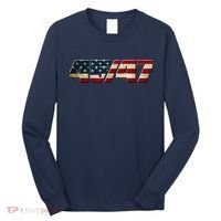 Trump 2024 45 47 American Flag Long Sleeve Shirt thumb 0