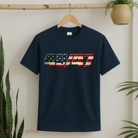 Trump 2024 45 47 American Flag T-Shirt thumb 2