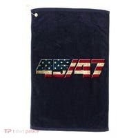 Trump 2024 45 47 American Flag Golf Towel thumb 0