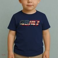 Trump 2024 45 47 American Flag Toddler T-Shirt thumb 2