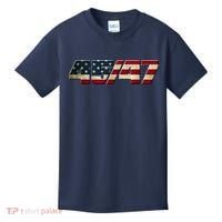Trump 2024 45 47 American Flag Kids T-Shirt thumb 0