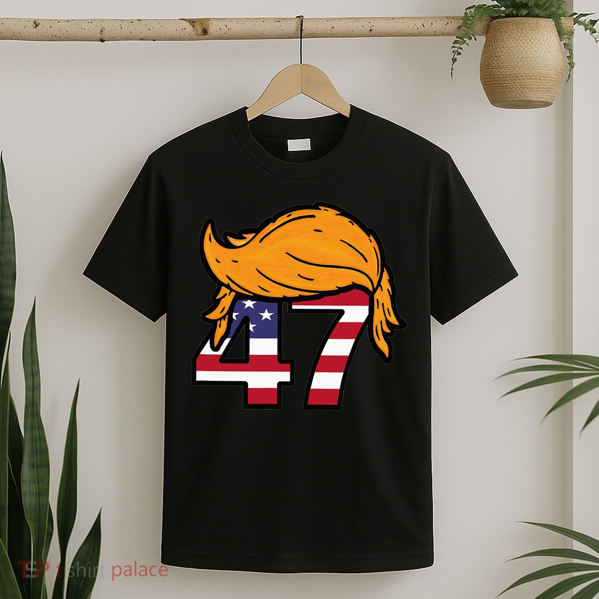 TRUMP 47th President Hair T-Shirt