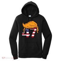 TRUMP 47th President Hair Women's Hoodie thumb 0