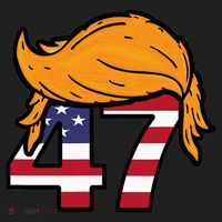 TRUMP 47th President Hair Hat thumb 2