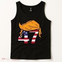 TRUMP 47th President Hair Tank Top thumb 2