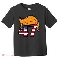TRUMP 47th President Hair Toddler T-Shirt thumb 0