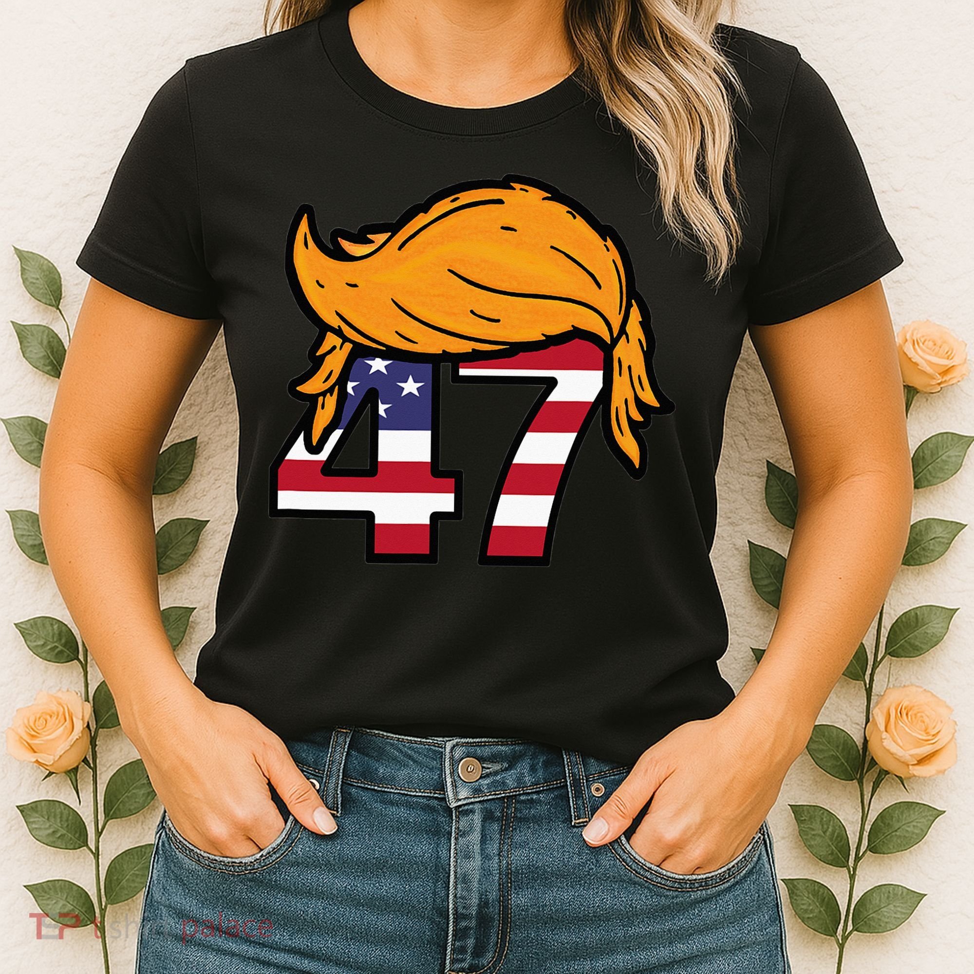 TRUMP 47th President Hair Women's T-Shirt