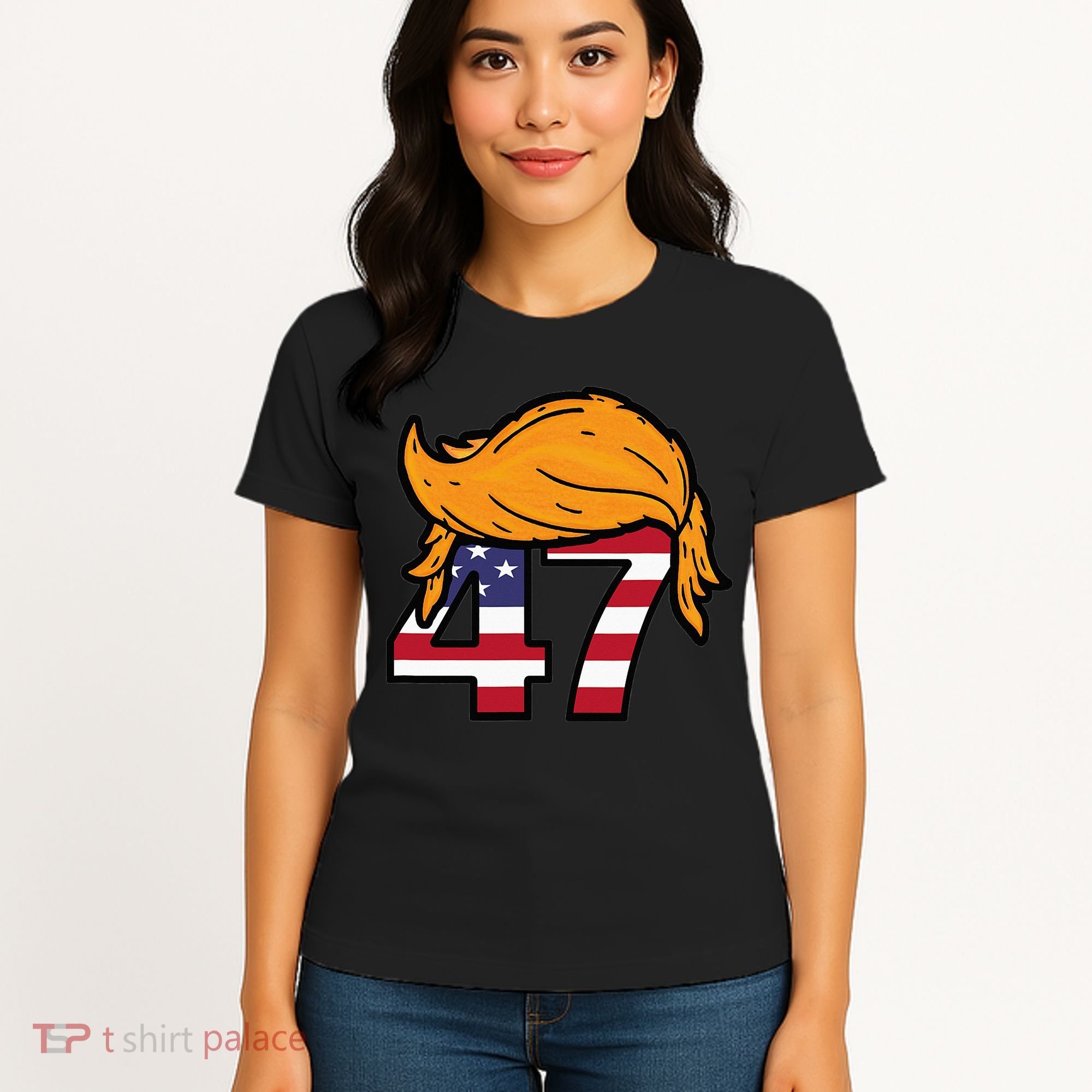 TRUMP 47th President Hair Women's T-Shirt