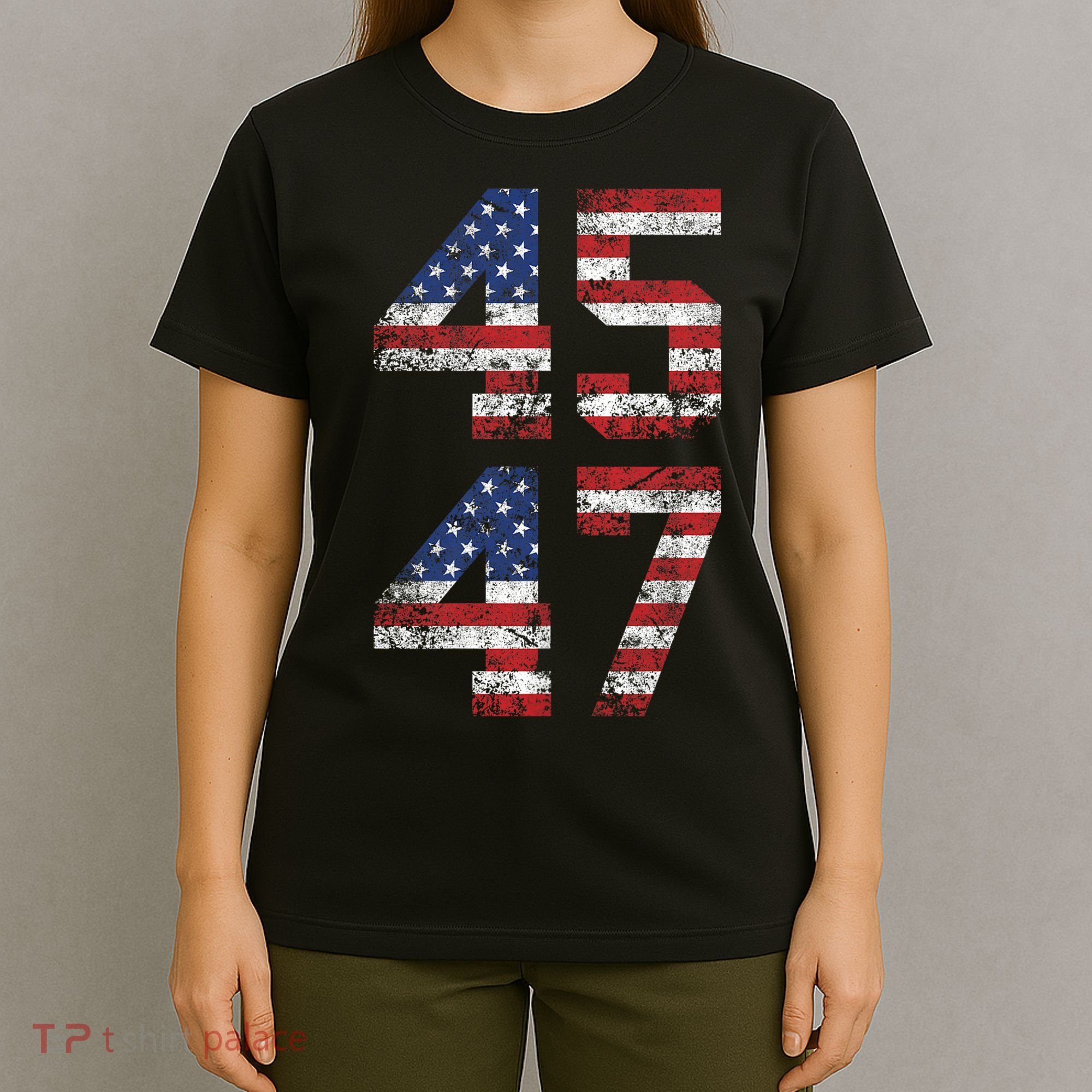 Trump 2024 45 47 Vintage Usa T-Shirt