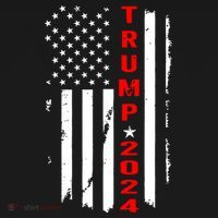 Trump 2024 American Flag Vintage T-Shirt thumb 7