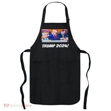 Trump 2024 Arraignment Inside Courthouse Apron