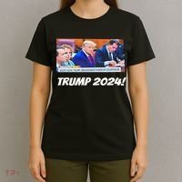 Trump 2024 Arraignment Inside Courthouse T-Shirt thumb 4