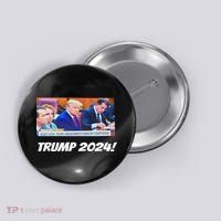Trump 2024 Arraignment Inside Courthouse Button thumb 0