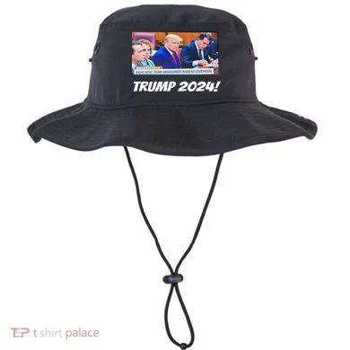 Trump 2024 Arraignment Inside Courthouse Bucket Hat
