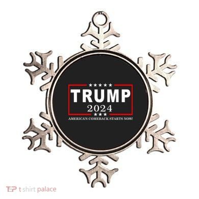 Trump 2024 America's Comeback Starts Right Now! Ornament