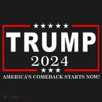 Trump 2024 America's Comeback Starts Right Now! Ornament thumb 1