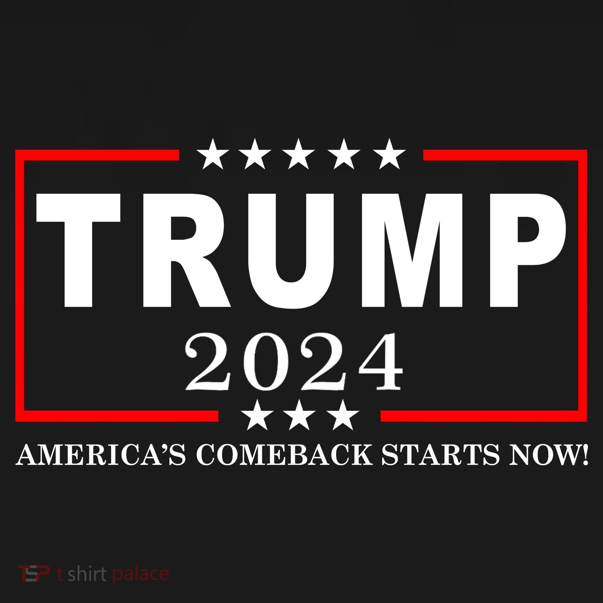Trump 2024 America's Comeback Starts Right Now! Ornament