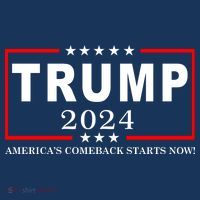 Trump 2024 America's Comeback Starts Right Now! Mousepad thumb 1
