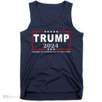 Trump 2024 America's Comeback Starts Right Now! Tank Top thumb 0