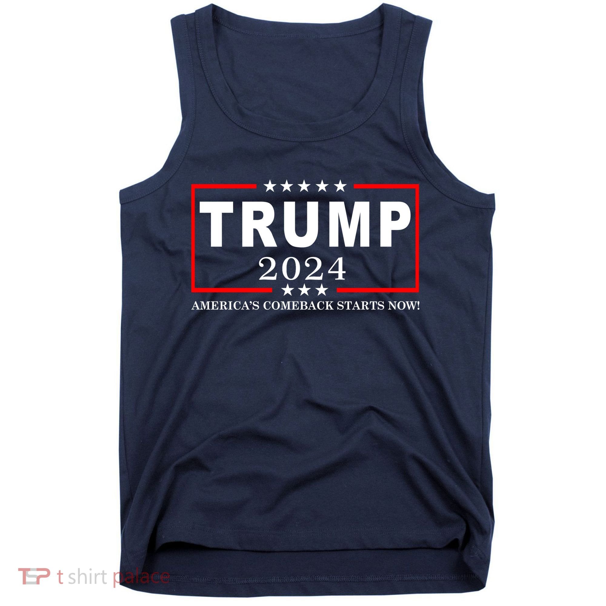 Trump 2024 America's Comeback Starts Right Now! Tank Top