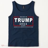 Trump 2024 America's Comeback Starts Right Now! Tank Top thumb 2