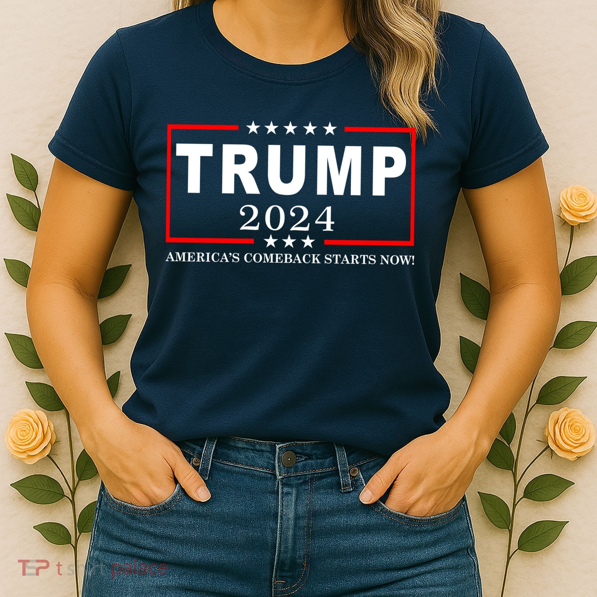 Trump 2024 America's Comeback Starts Right Now! Women's T-Shirt