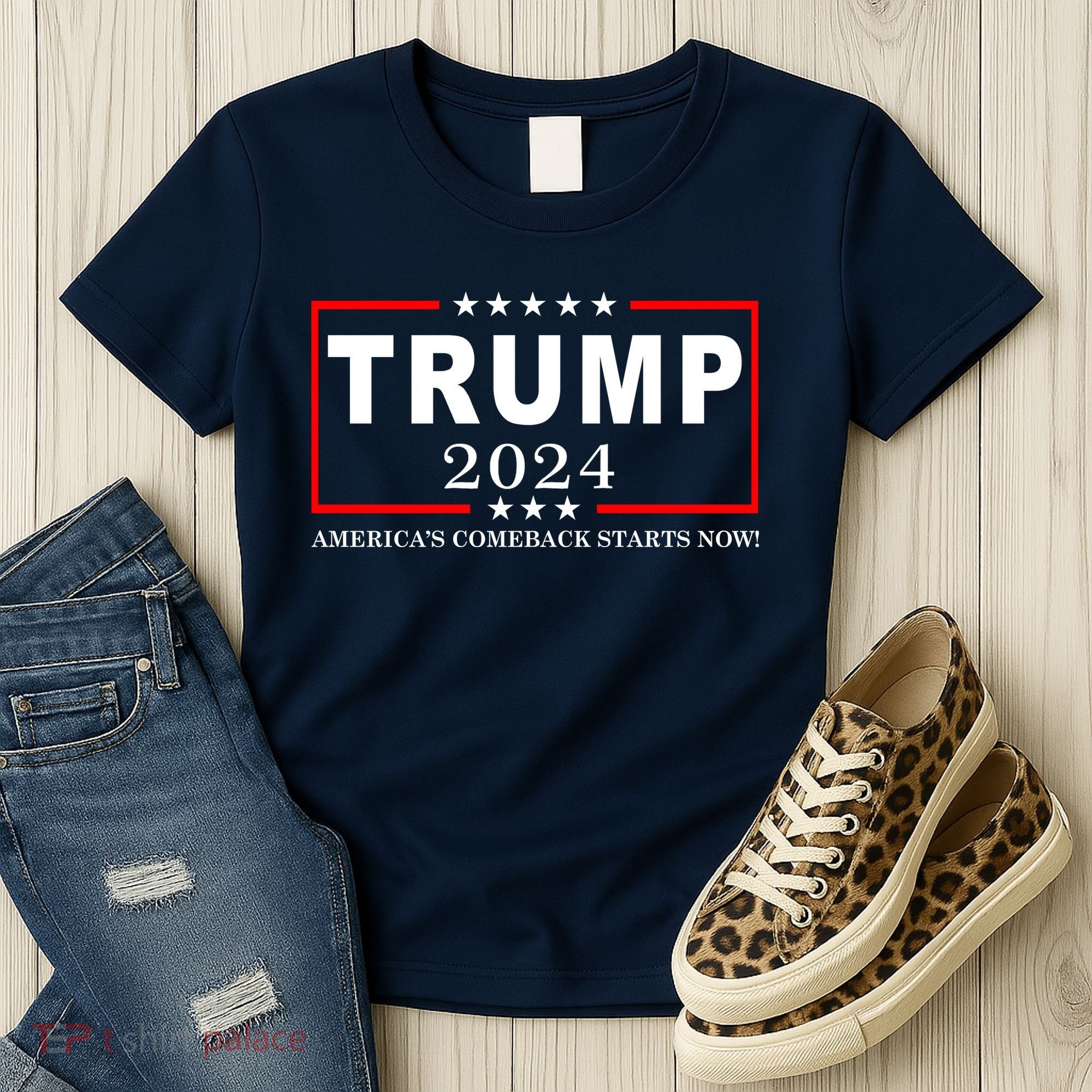 Trump 2024 America's Comeback Starts Right Now! Women's T-Shirt