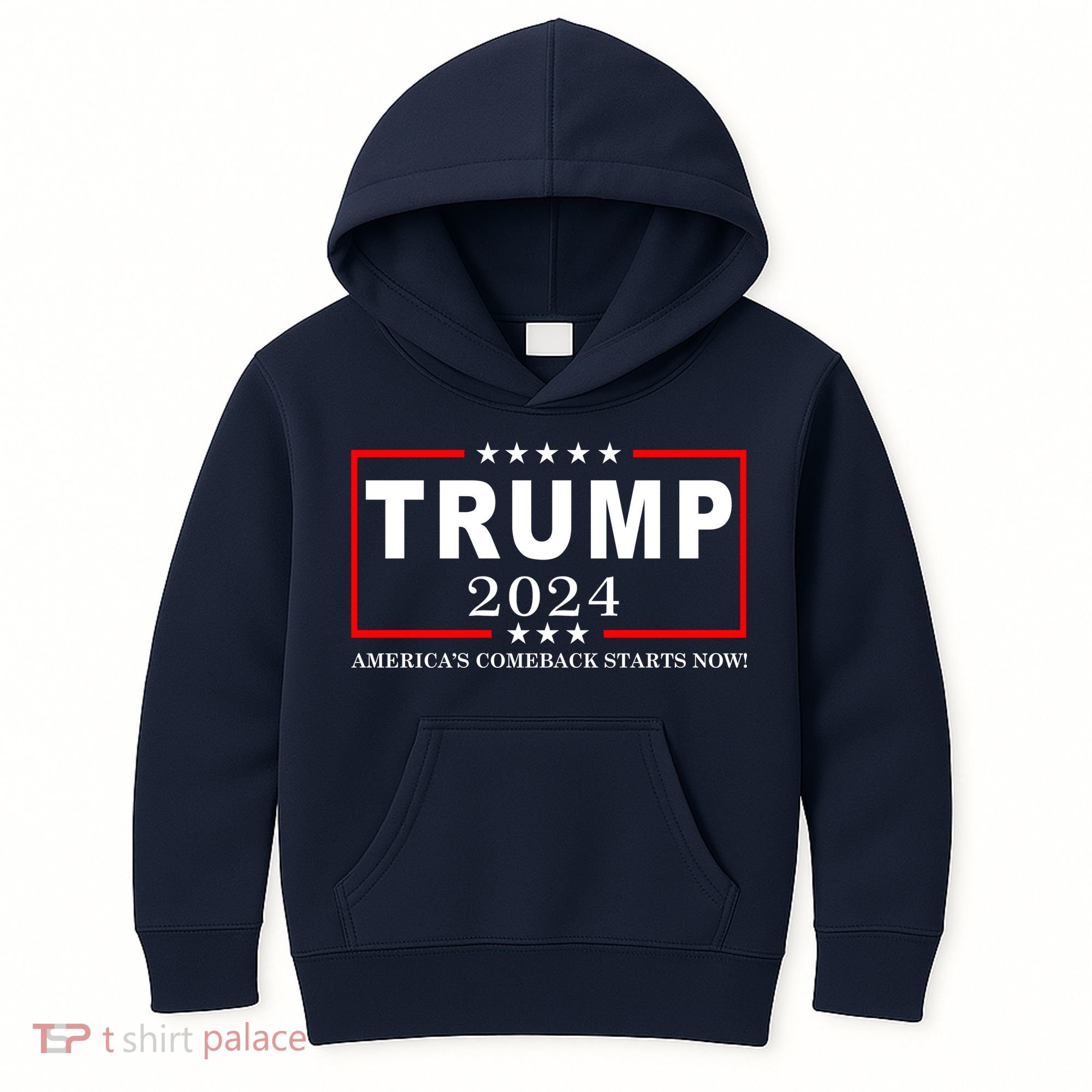 Trump 2024 America's Comeback Starts Right Now! Kids Hoodie