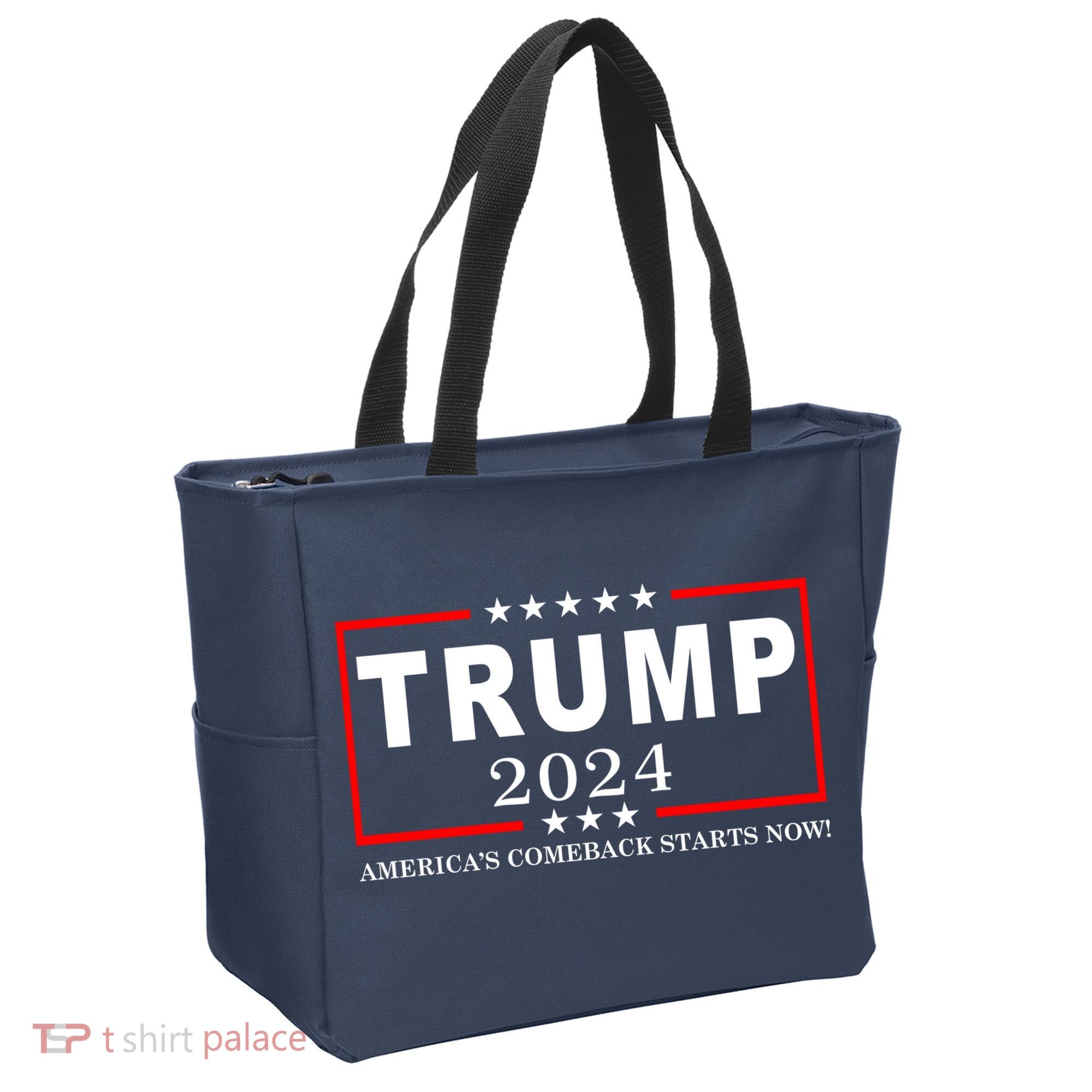 Trump 2024 America's Comeback Starts Right Now! Tote Bag