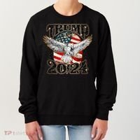 Donald Trump 2024 American Eagle Women's Sweatshirt thumb 0