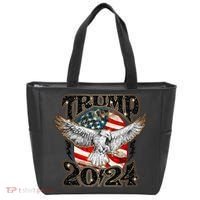 Donald Trump 2024 American Eagle Tote Bag thumb 0