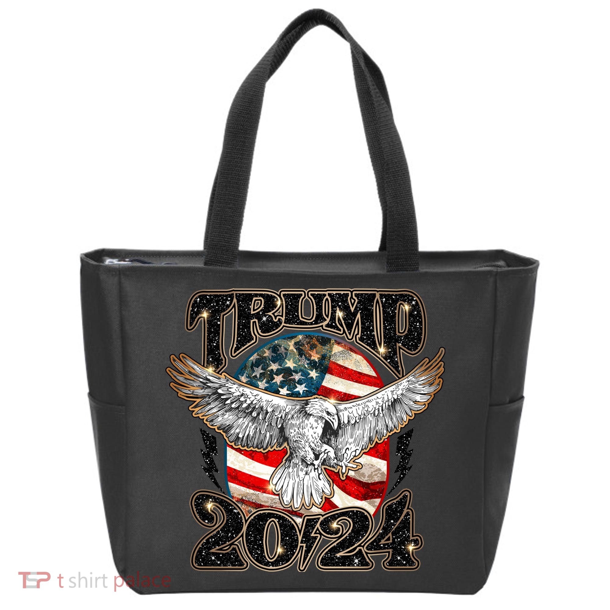 Donald Trump 2024 American Eagle Tote Bag