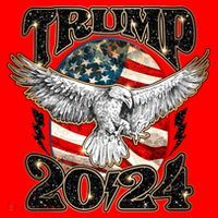 Donald Trump 2024 American Eagle Santa Hat thumb 1