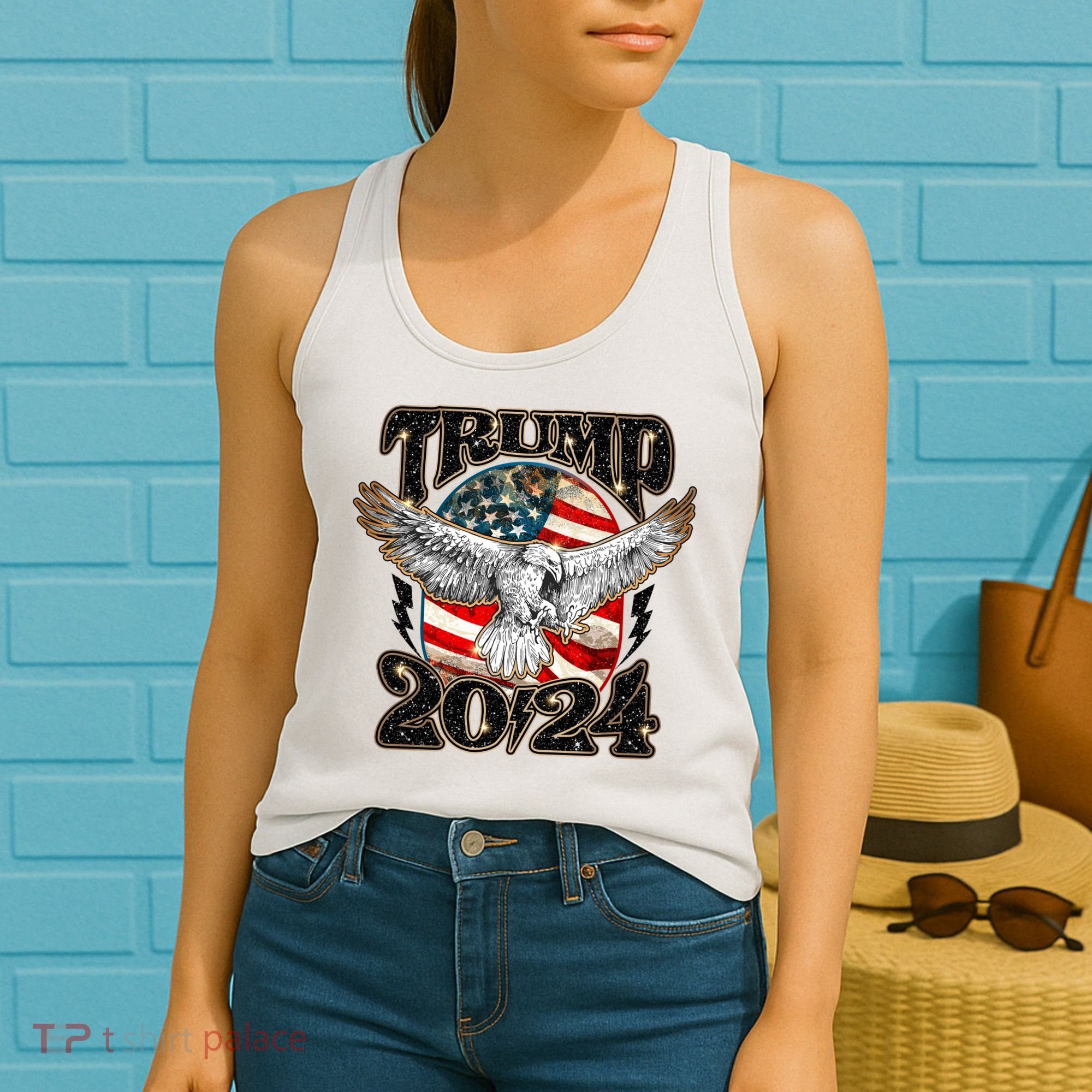 Donald Trump 2024 American Eagle Women's Tank Top