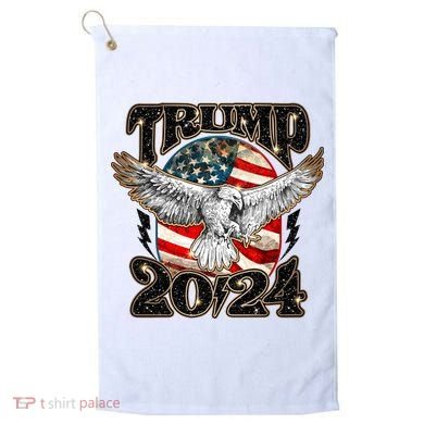 Donald Trump 2024 American Eagle Golf Towel