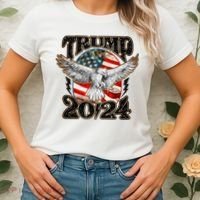 Donald Trump 2024 American Eagle Women's T-Shirt thumb 2